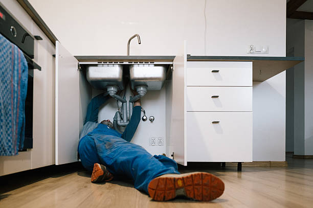 Professional Drain Cleaning technician working in Kalamazoo, MI